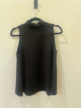 Nasty Gal Black Sleeveless Mock Neck Camisole
